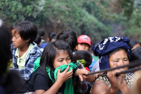 Black smog and dust have caused severe headache dizziness and suffocation. (Photo © Lee Yu Kyung)